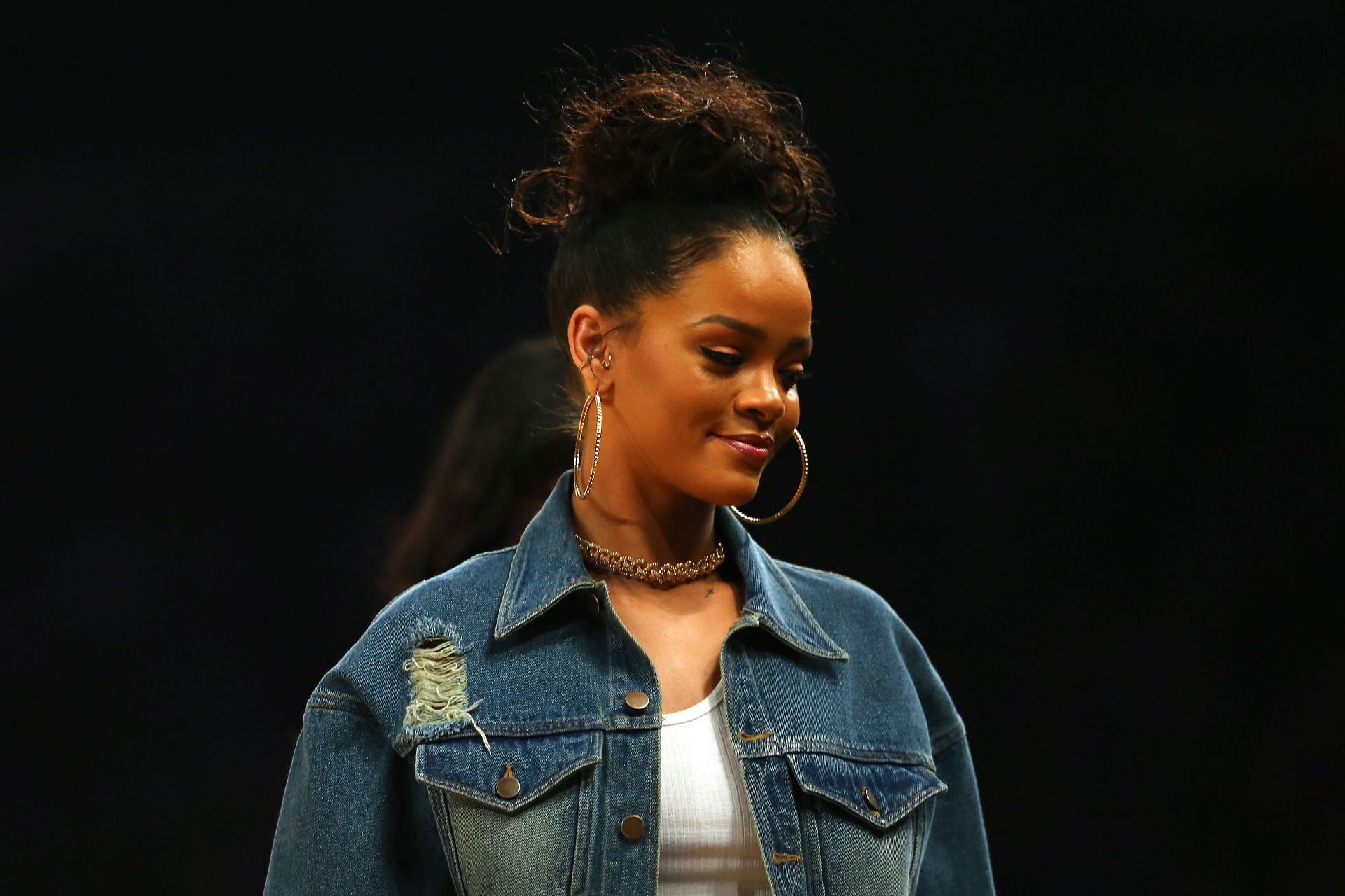 Rihanna at the NBA All-Star Game 2015